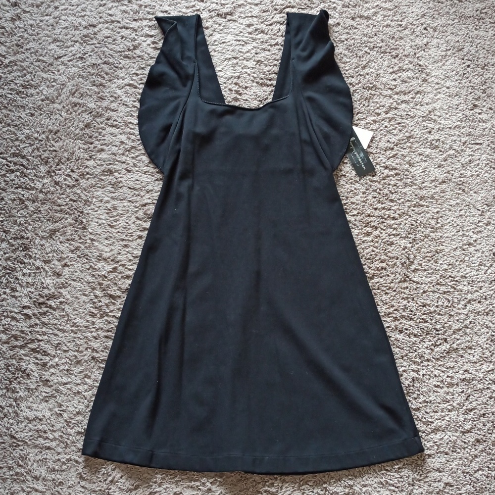 NWT French Connection Black Sleeveless Midi Dress - SIZE6